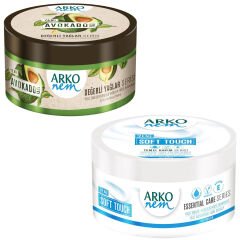 Arko Nem Değerli Yağlar Avokado Yağı 250 ml + Arko Soft Touch Nemlendirici Krem 250 ml