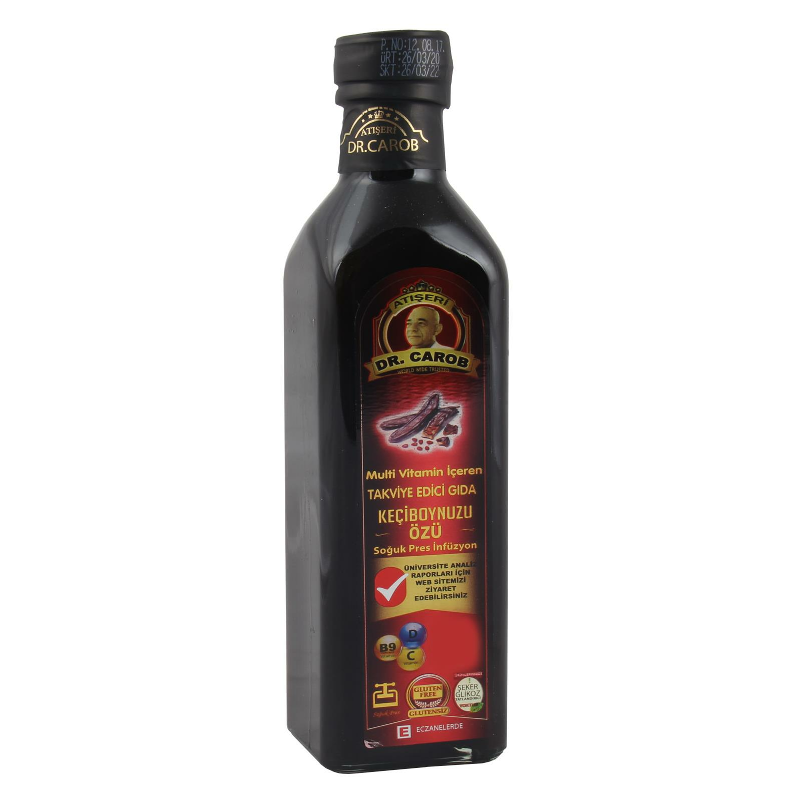 Dr Carob Keçiboynuzu Özü Soğuk Pres İnfüzyon 500 ml