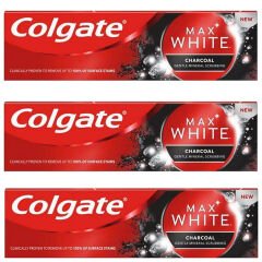 Colgate Optic White Aktif Kömür Diş Macunu 50 ml 3 ADET