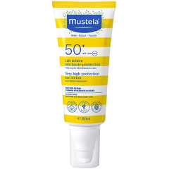 Mustela Çantalı Güneş Bakım Seyahat Seti - Güneş Losyonu 200 ml Vücut Losyonu 300 ml Yenidoğan Şampuan 200 ml