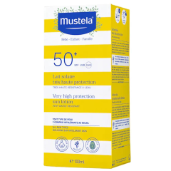 Mustela Çantalı Güneş Bakım Seyahat Seti - Güneş Losyonu 100 ml Vücut Losyonu 300 ml Yenidoğan Şampuan 200 ml