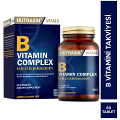 Nutraxin B Vitamin Complex 60 Tablet