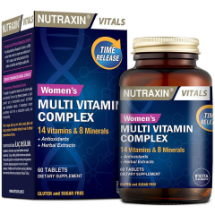 Nutraxin Multivitamin Mineral Complex Kadın 60 Tablet