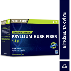 Nutraxin Psyllium Husk Fiber 4,3 gr x 30 Şase