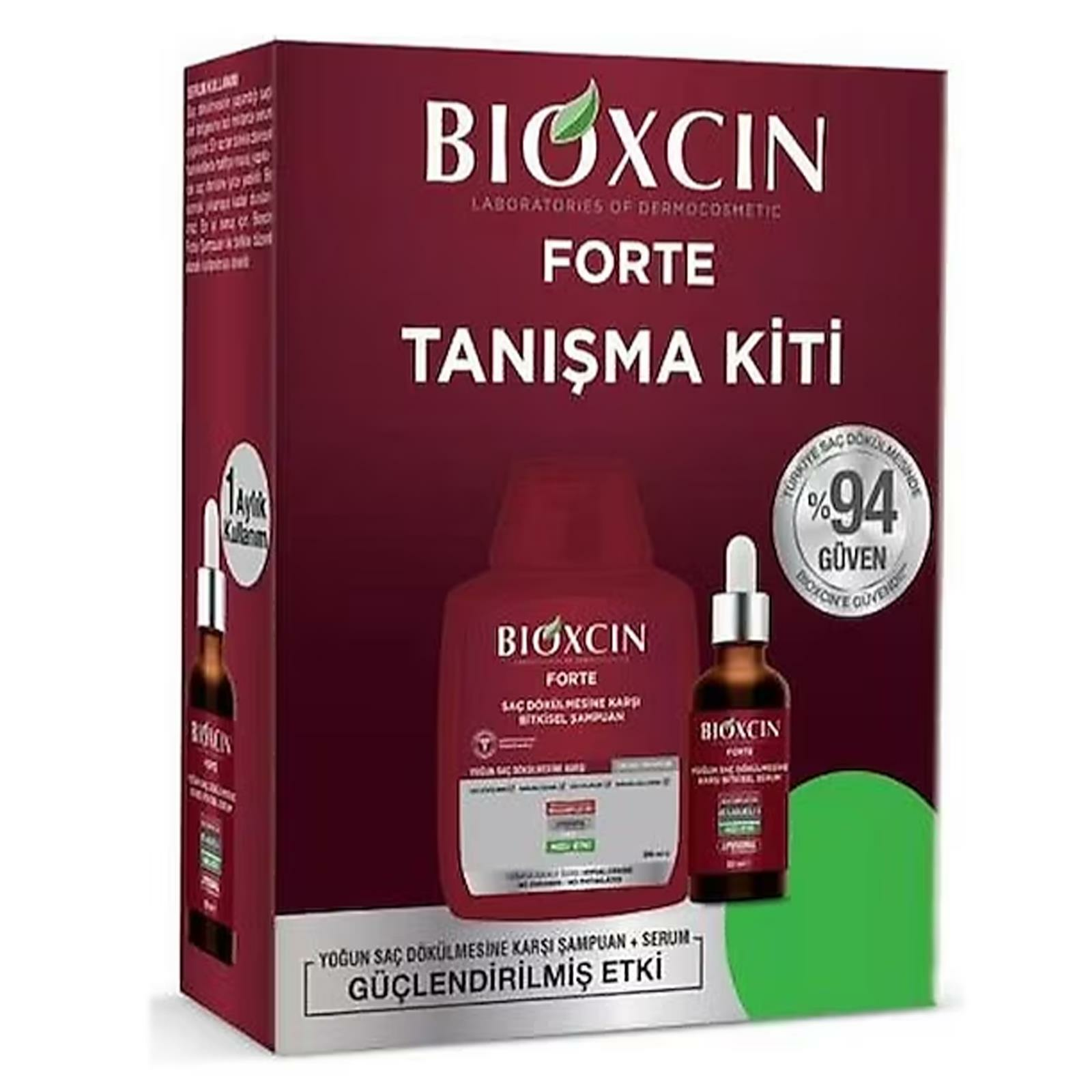 Bioxcin Forte Tanışma Kiti - Şampuan 300 ml + Serum 50 ml