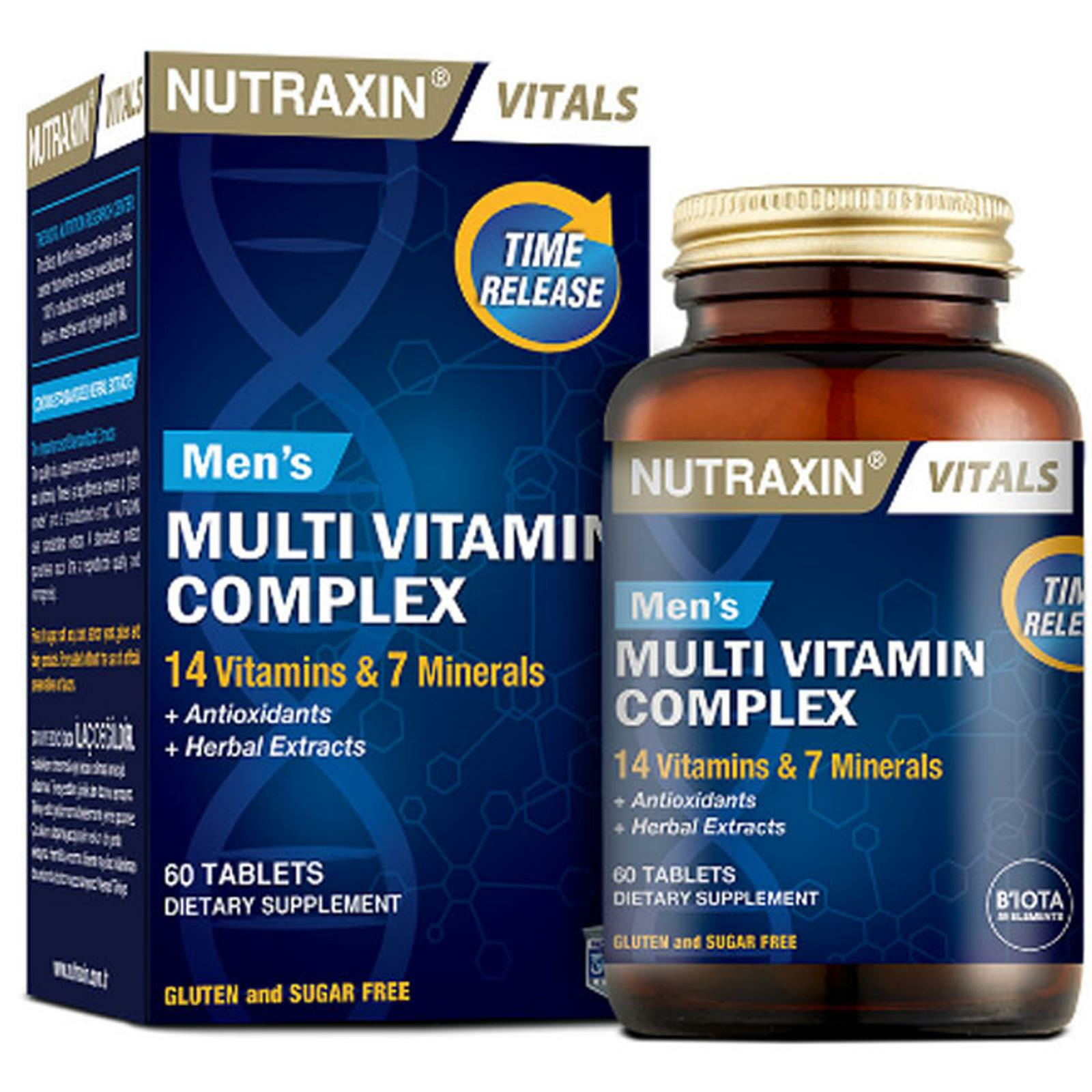 Nutraxin Men's Multi Vitamin Complex 60 Tablet