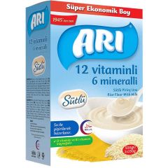 Arı Mama 12 Vitaminli 6 Mineralli 500 gr Sütlü Pirinç Unu