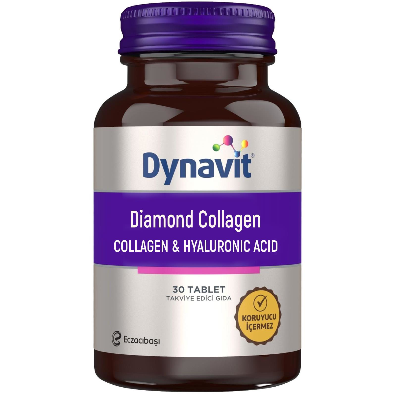 Dynavit Diamond Collagen Hyaluronic Acid 30 Tablet