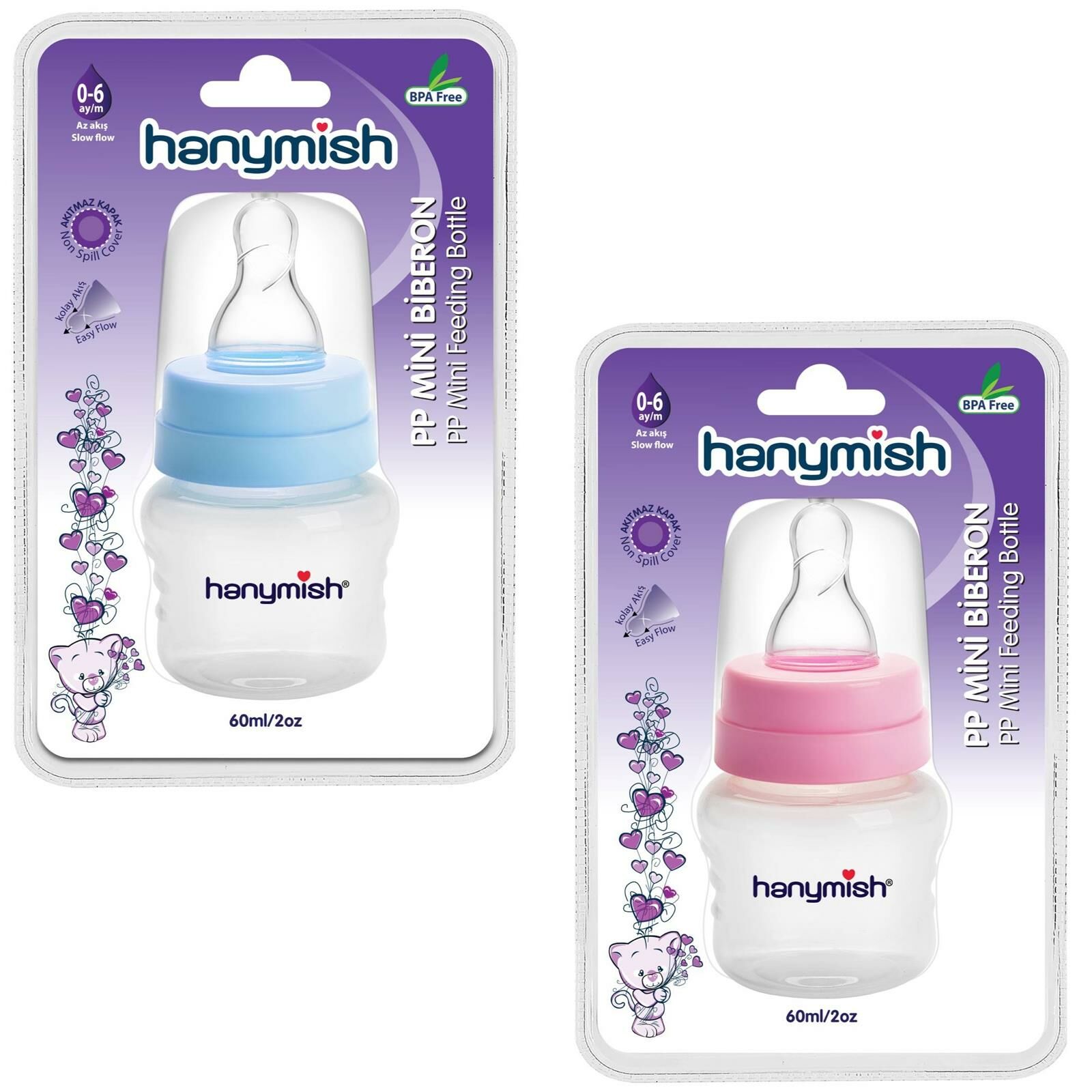 Hanymish 432 PP Mini Biberon 60 ml