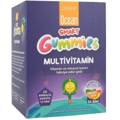 Ocean Smart Gummies Multivitamin 64 Adet Çiğnenebilir Jel Form