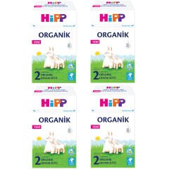 Hipp 2 Organik Keçi Sütü Bazlı Devam Sütü 400 gr 4 ADET