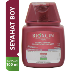 Bioxcin Forte Saç Dökülmesine Karşı Bitkisel Şampuan 100 ml Seyahat Boy