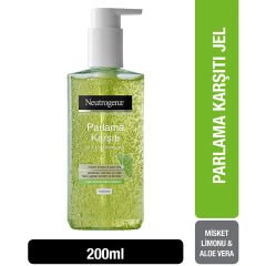 Neutrogena Parlama Karşıtı Yüz Temizleme Jeli 200 ml 2 ADET