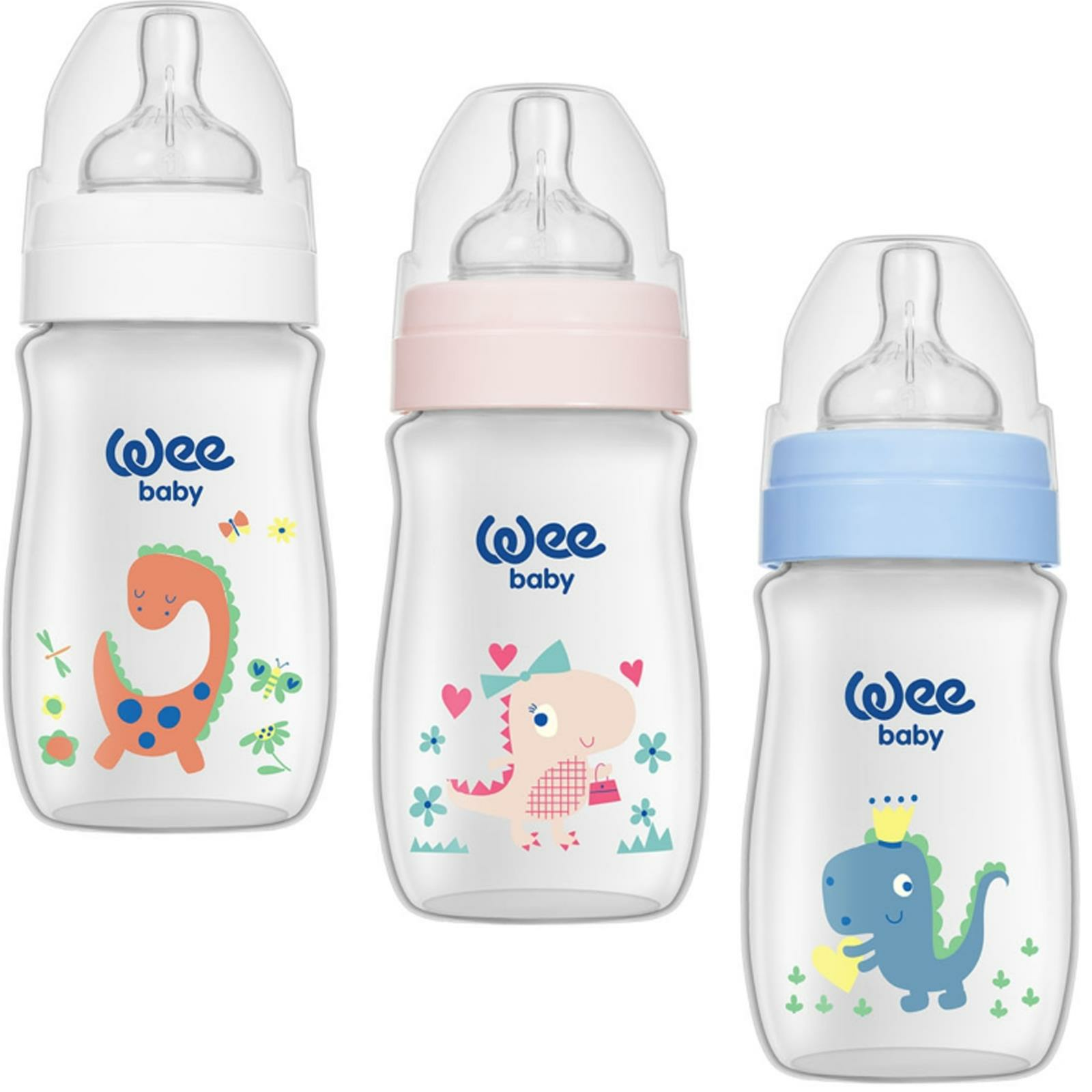 Wee Baby 136 Klasik Plus Geniş Ağızlı PP Biberon 250 ml