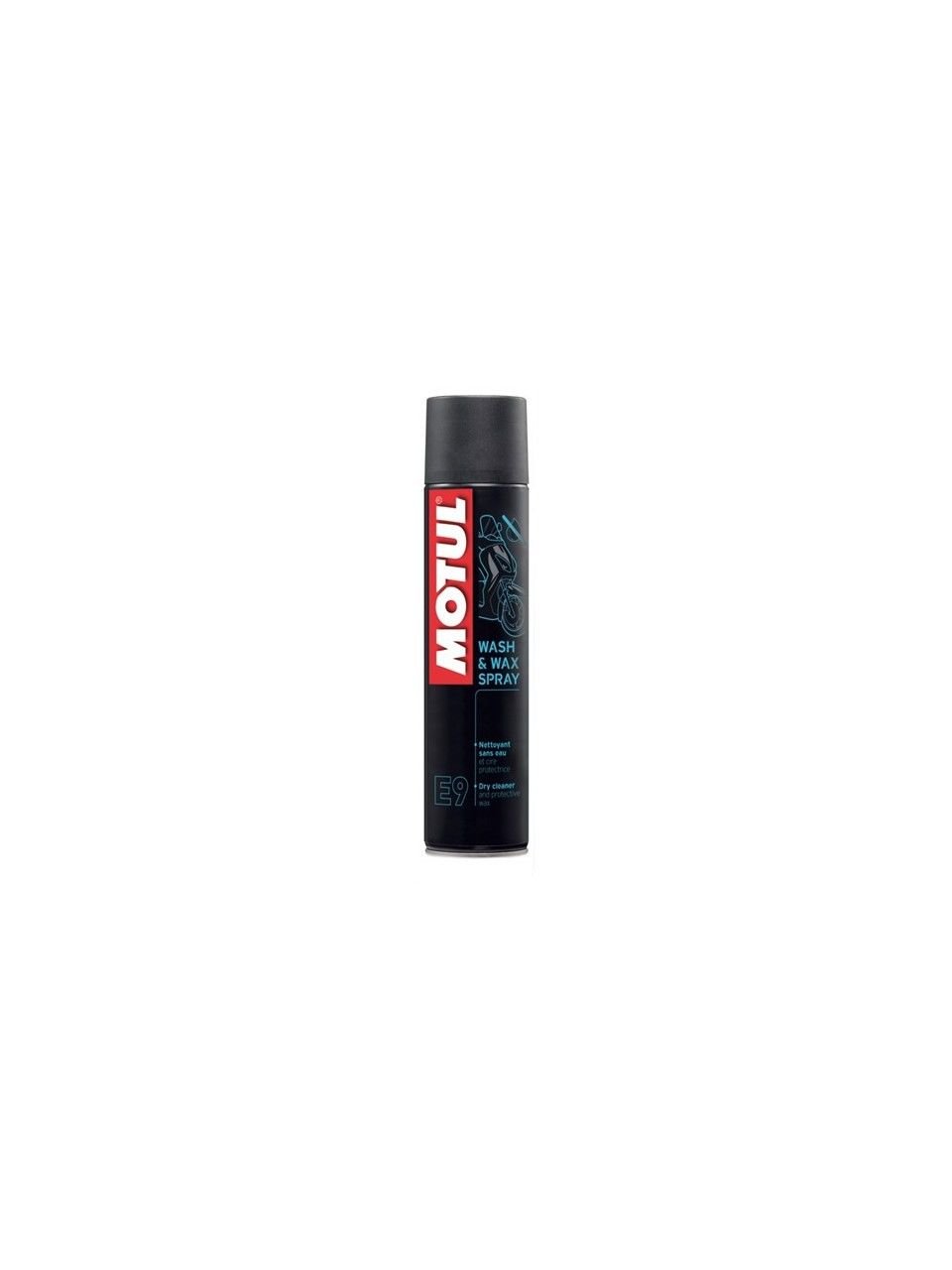 Motul E9 Wash&Wax Hızlı Sprey 400ml Temizleyici Cila