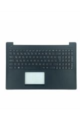 Asus ile Uyumlu X553MA-BING-SX527B, X553SA-BING-XX003D Notebook Üst Kasalı Klavye Siyah TR