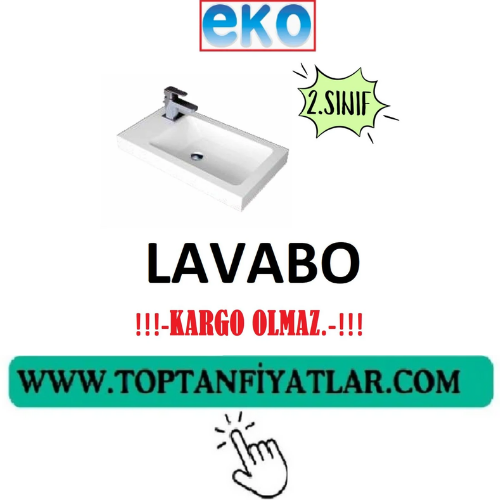 (-Delikli-)-LAVABO-40*23-﻿(-Dolap Üstü*/*Duvar Uyumlu-)