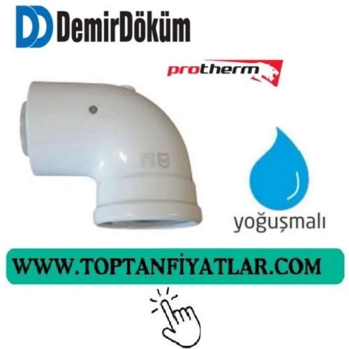 D.Döküm/Protherm/90 Drc Yoğuşmalı Kombi İlave Kapalı Dirsek