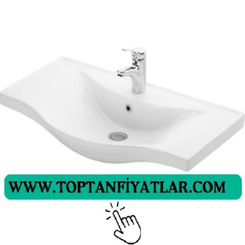 100 CM BANYO DOLABI OVAL TAŞI