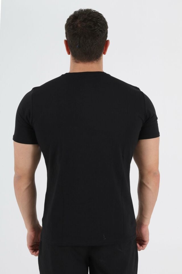 Satürn Antrenman T-Shirt Siyah