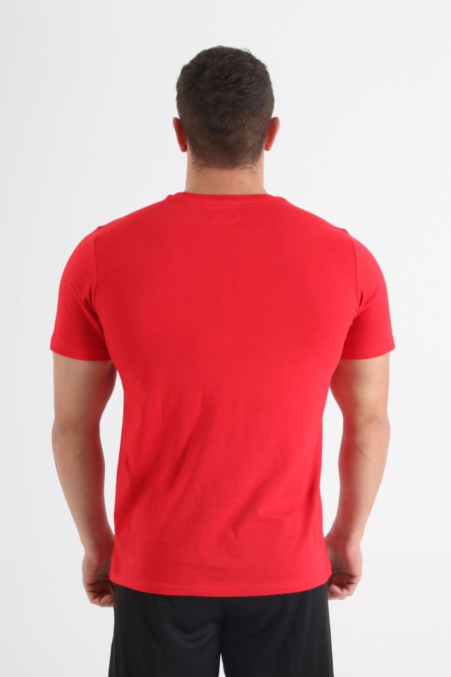 Diadora Veni Pamuklu Antrenman T-Shirt Kırmızı Es Es