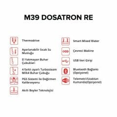 La Cimbali M39 Dosatron DT/2 RE - 2 Gruplu Tam Otomatik Espresso Kahve Makinesi