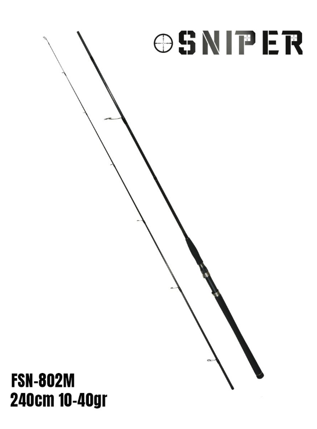 Fujin Sniper 240cm 10-30gr Spin Kamış FSN-802ML