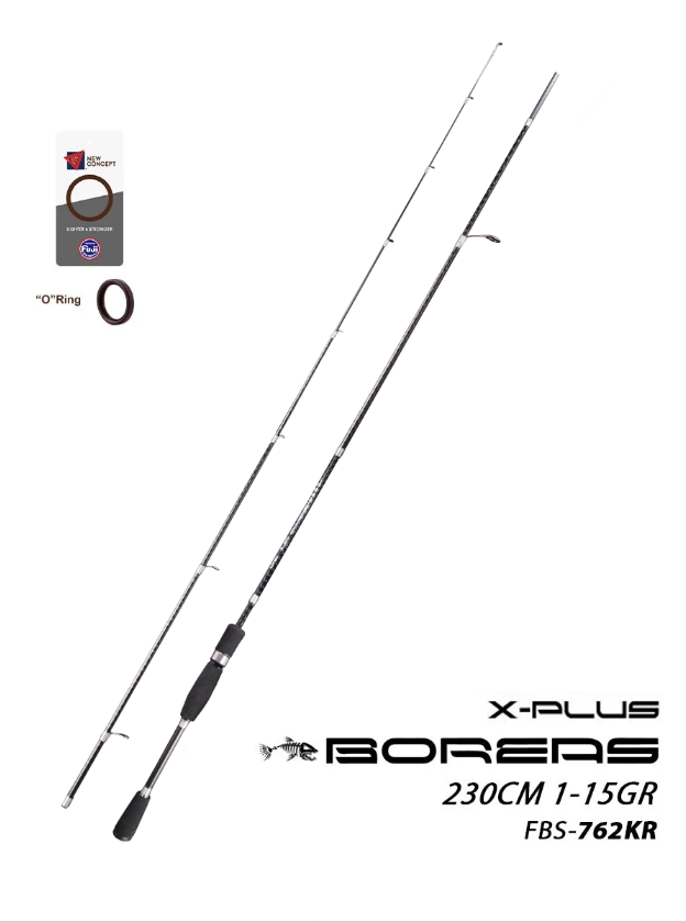 Fujin Boreas 230cm 1-15gr LRF Kamışı FBS-762KR