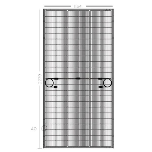 Plurawatt Monoperc 550 W Half-Cut Solar Güneş Paneli(PW M10X72)