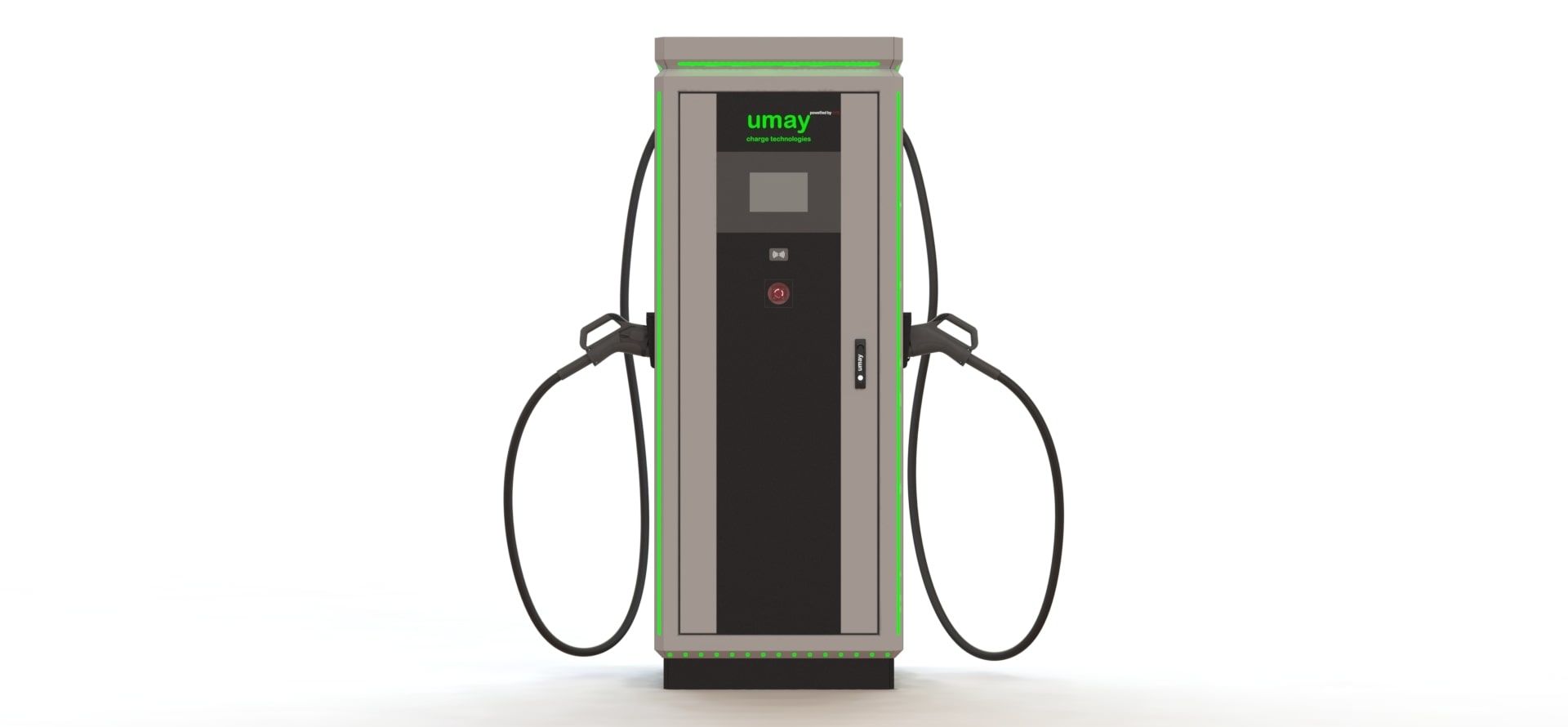 Umay Tech Elektrikli DC Araç Şarj İstasyonu 120 kW - 1 Tabanca Çıkış OPC