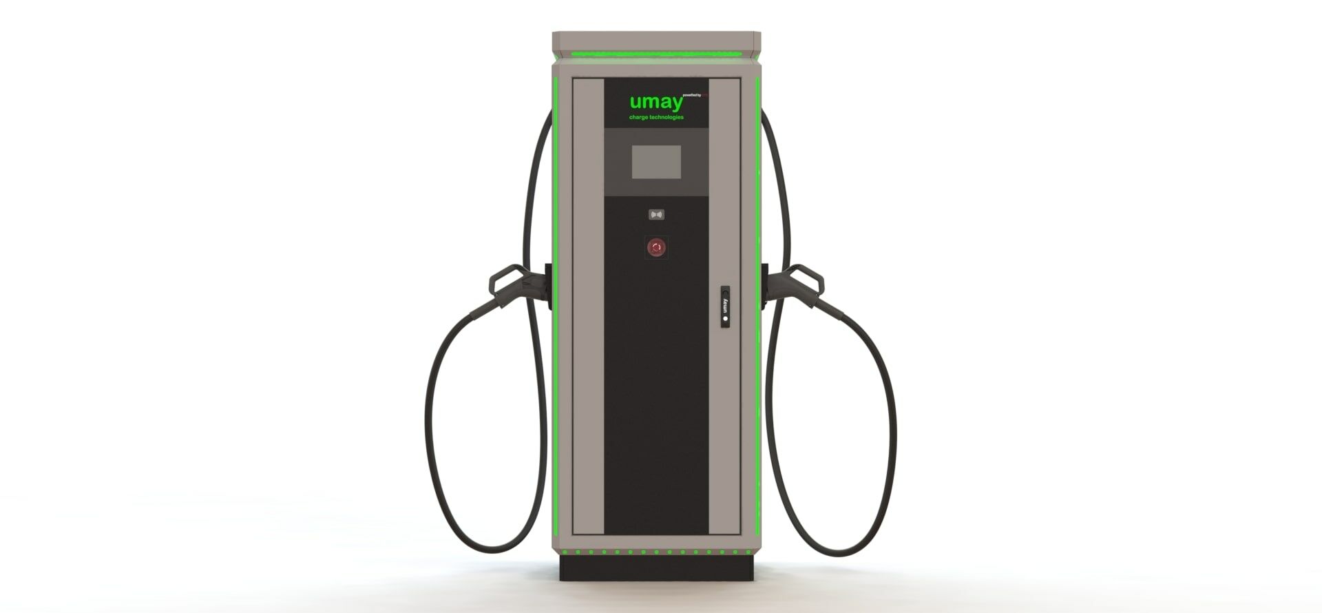 Umay Tech Elektrikli DC Araç Şarj İstasyonu 30kW - 1 Tabanca Çıkış OPC