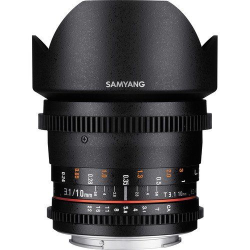 Samyang 10mm T3.1 APS-C VDSLR MFT Uyumlu Lens