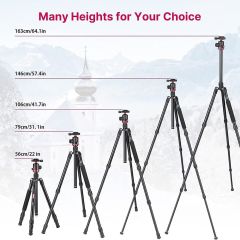 Ulanzi MT-51 Katlanabilir Çok Fonksiyonlu Alüminyum Tripod