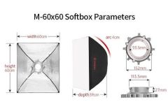 JINBEI M-60x60cm Softbox