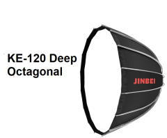 JINBEI KE-120 Deep Hızlı Açılan Softbox