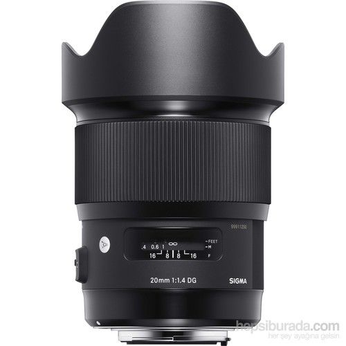 Sigma 20Mm F1.4 Dg Hsm Art Nikon Uyumlu Objektif