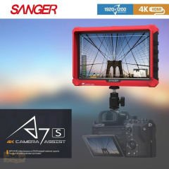 Sanger A7S Full HD 7 inç IPS Kamera Monitörü