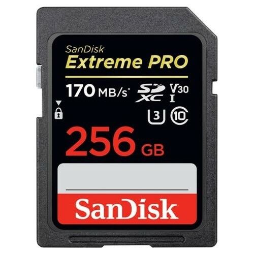 Sandisk Extreme Pro 256GB 200MB/S Sdxc Hafıza Kartı