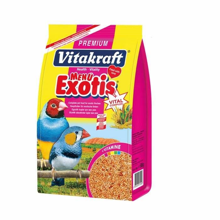 Vitakraft Premium Hint Bülbülü Egzotik Finch Kuş Yemi 500 Gr X 5 Adet