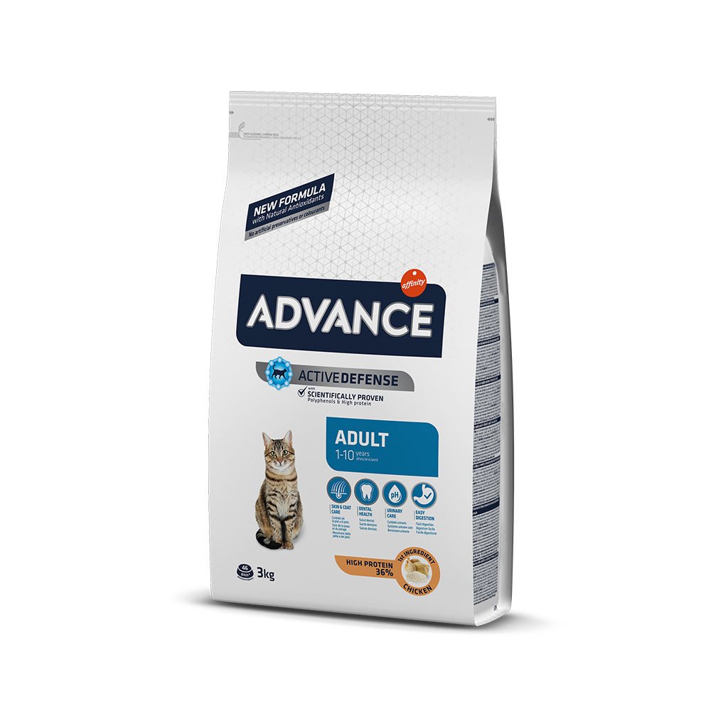 Advance Adult Tavuklu Ve Pirinçli Yetişkin Kedi Maması 3 Kg