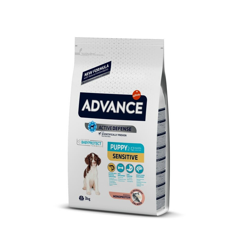 Advance Dog Puppy Sensıtıve Somonlu Yavru Köpek Maması 3 Kg