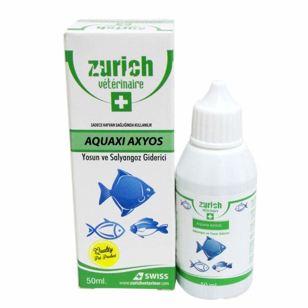 Zurich Akvaryum Yosun ve Salyangoz Giderici 50 ML