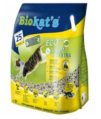 Biokat's Eco Light Extra Pelet Aktif Karbonlu Kedi Kumu 5 L