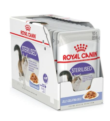 Royal Canin Jelly Sterilised Kısırlaştırılmış Yaş Kedi Maması 85 Gr x 12 Adet