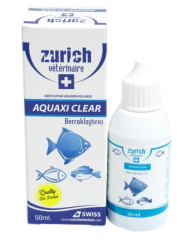 Zürich Aquaxi-clear Akvaryum Berraklaştırıcı Çözelti 50 ml