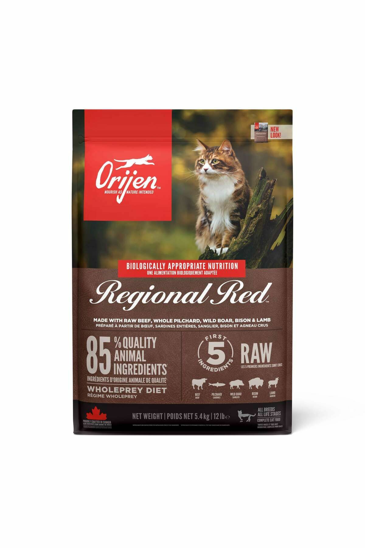 Orijen Regional Red Kedi Maması Tüm Irk Ve Yaşam Evreleri 5,4 Kg