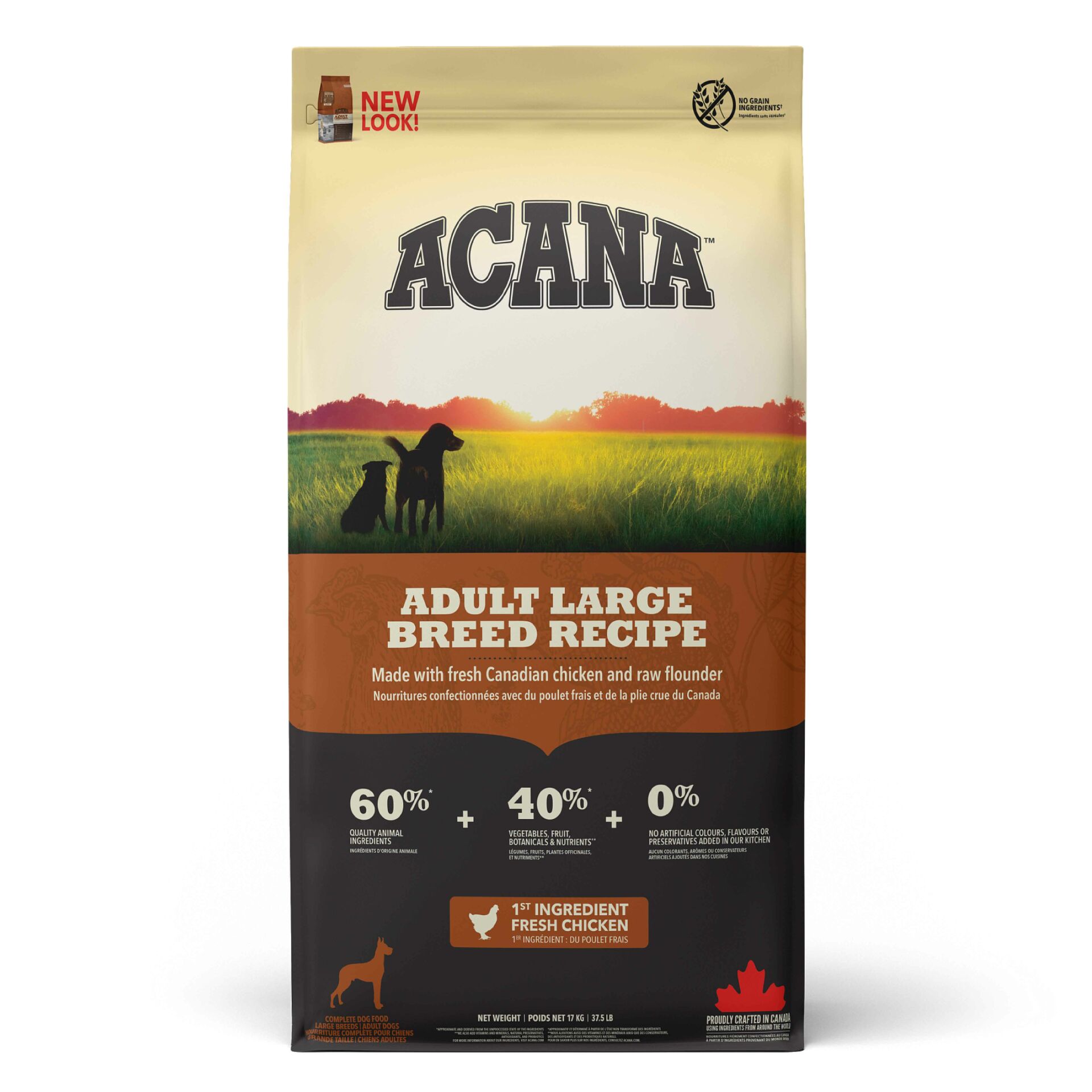 ACANA Heritage Adult Large Breed Büyük Irk Yetişkin Köpek Maması 17 Kg