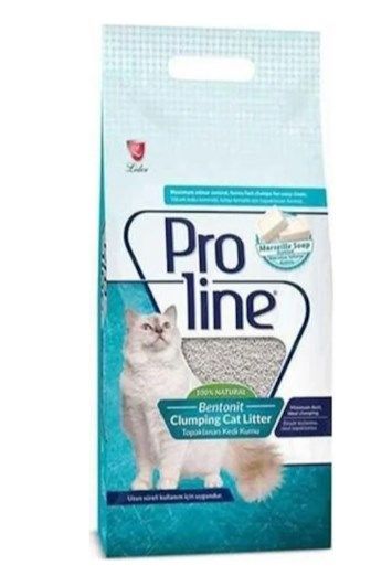 Proline Marsilya Sabunlu Topaklaşan İnce Bentonit Kedi Kumu 5 Lt
