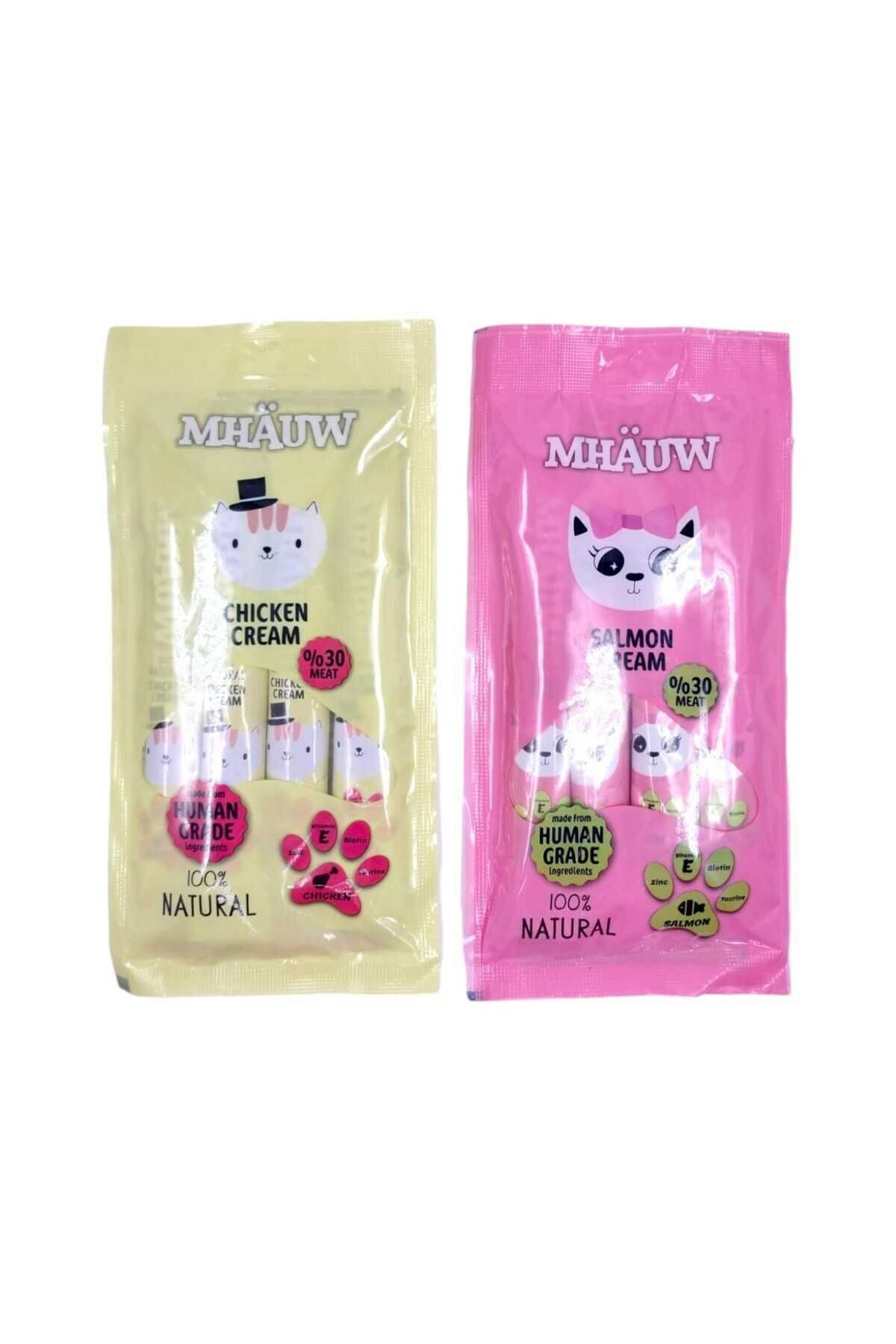 Mhauw Tavuk Ve Somonlu Kedi Ödülü 4*15 GR