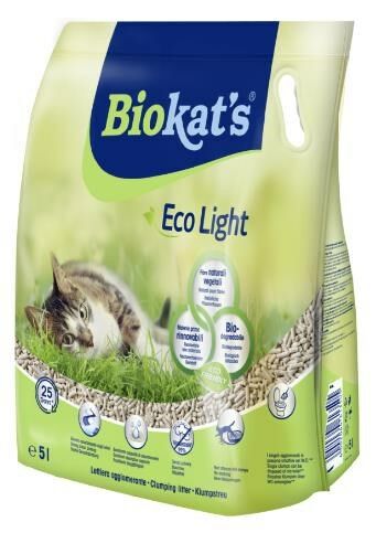Biokat's Eco Light Pelet Kedi Kumu 5 Lt x 6 Adet